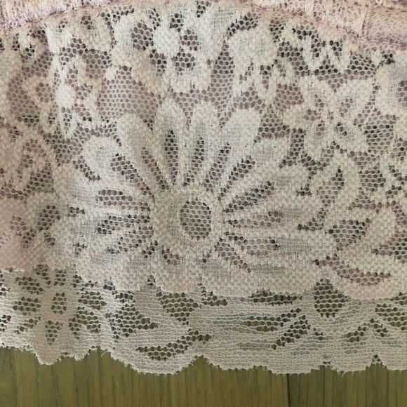 Victoria’s Secret pink lace bralette bra size medium padded pushup hot - Picture 5 of 5